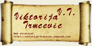 Viktorija Trmčević vizit kartica